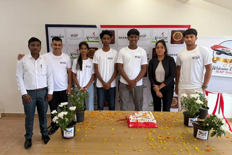 Students inside the IESP Goa centre